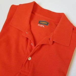 2/$10: Orange Solid Piqué Polo